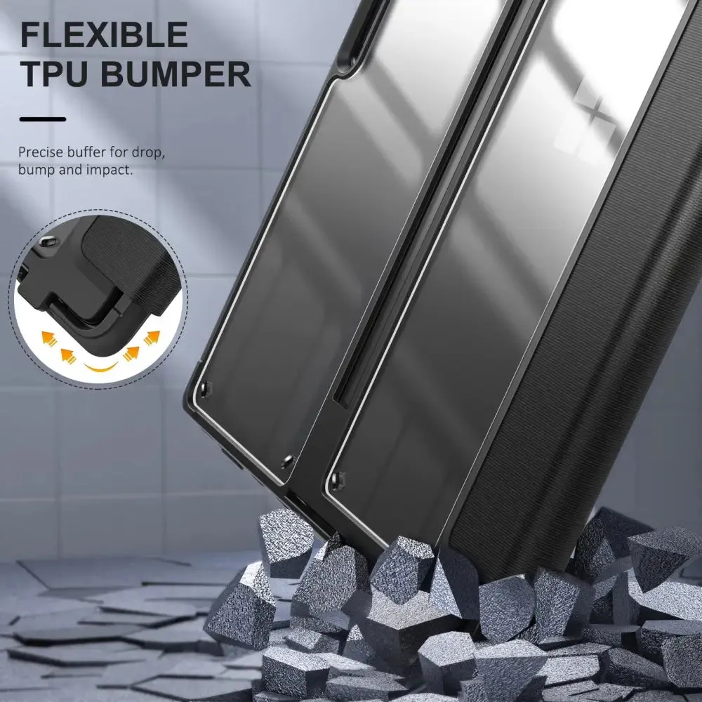 13"shockproof Protective Cover Shell Case with Transparent Pc Shell for Surface Pro 8