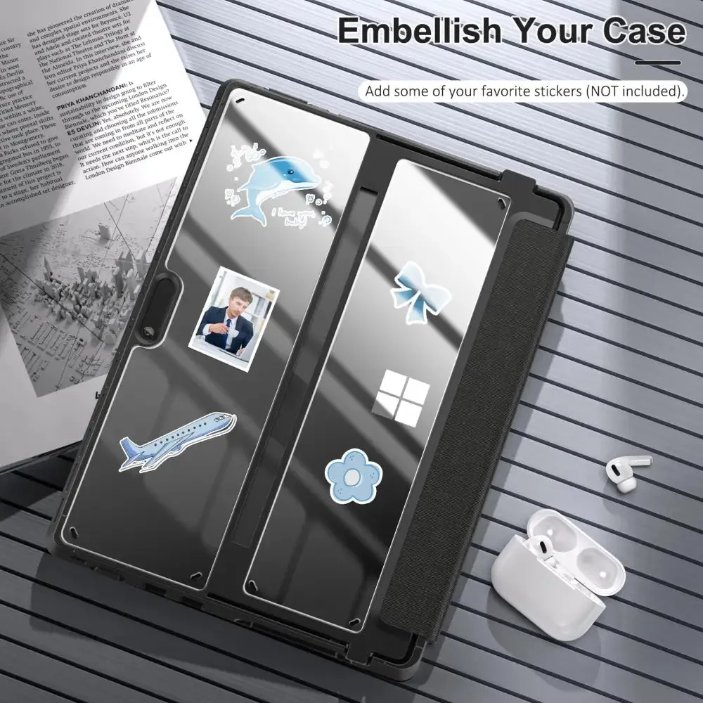 13"shockproof Protective Cover Shell Case with Transparent Pc Shell for Surface Pro 8