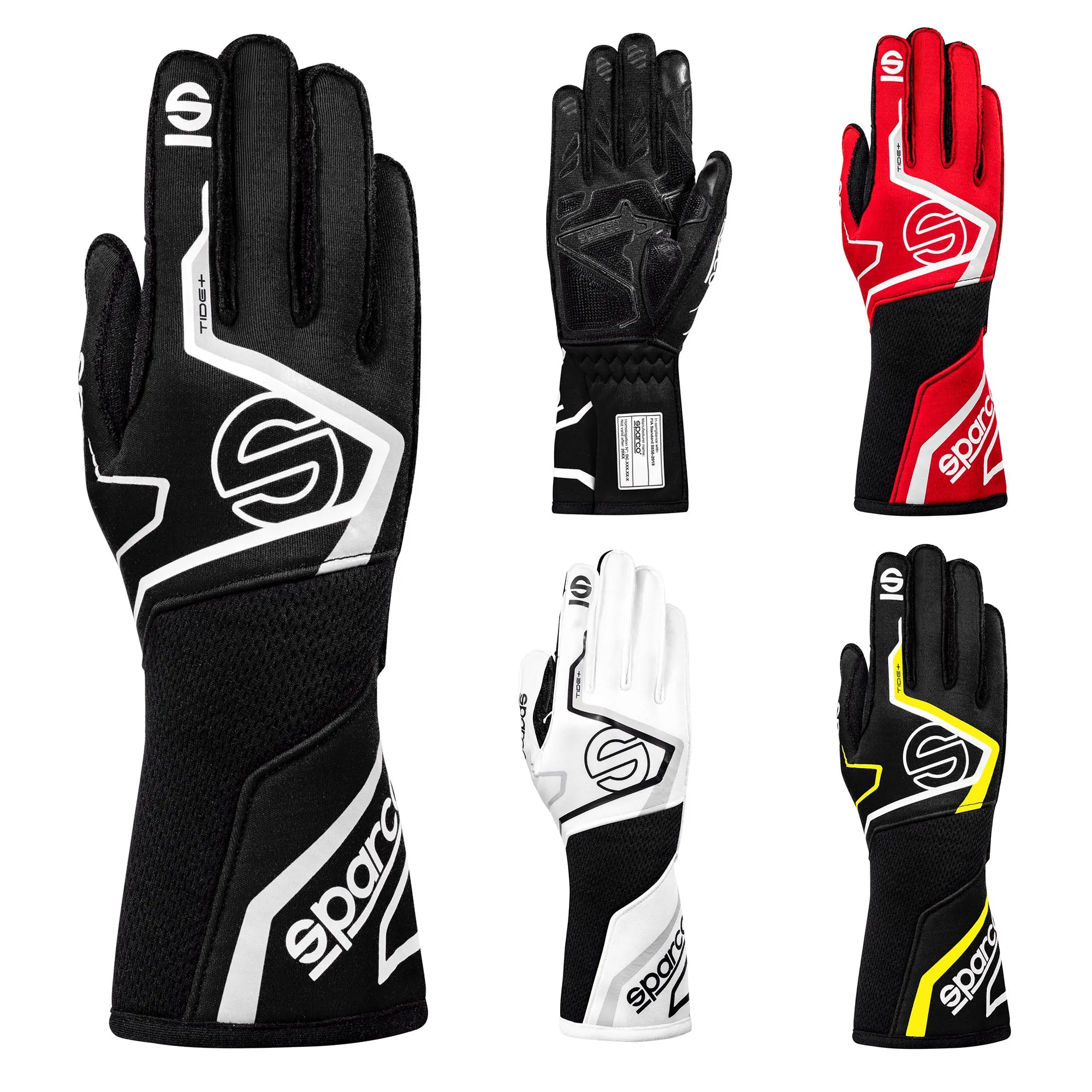 2025 Sparco TIDE  Racing Driver Gloves Fireproof HTX FIA Approved Race Rally