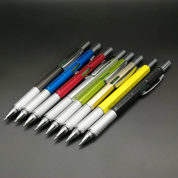 6 in 1 Multi Tool Pen Functional Tech Tool Pen