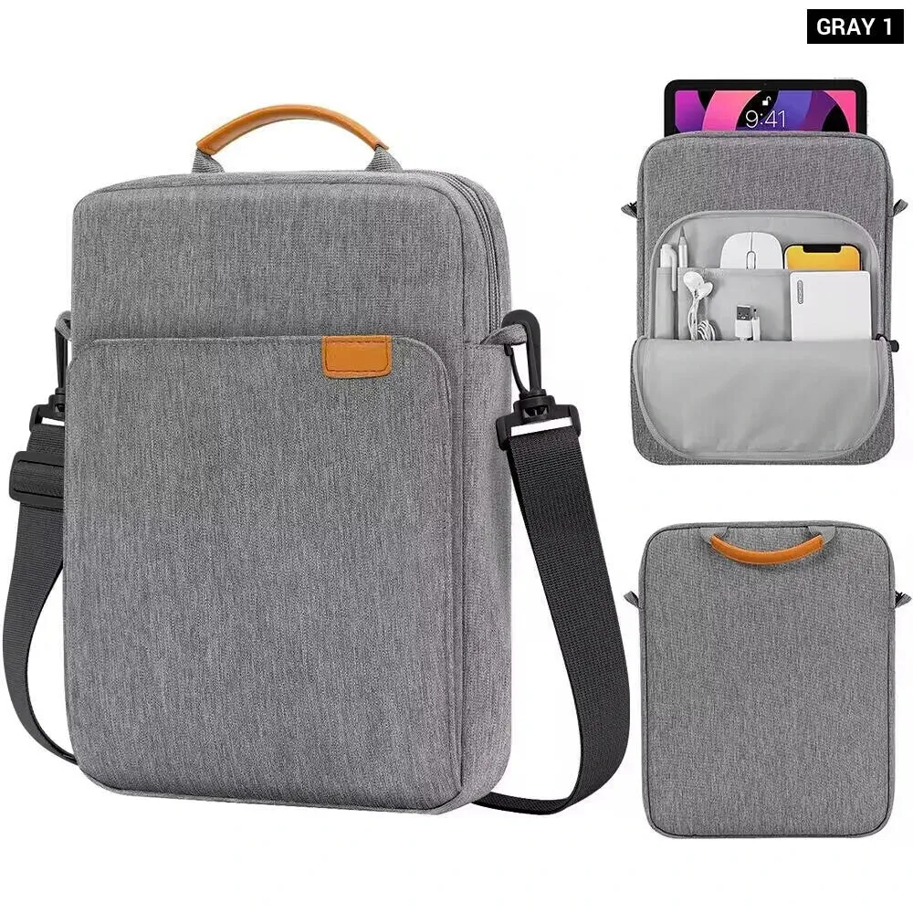 9 13 Inch Tablet Sleeve Bag for Ipad Other Tablets Shoulder Strap Included
