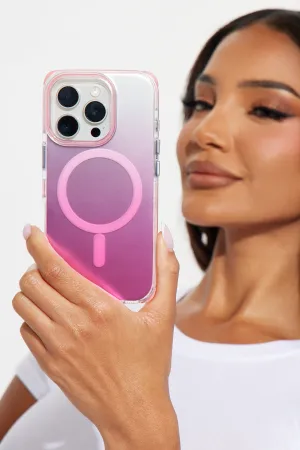 Alanna iPhone 14 Case With Magnet Ring - Pink