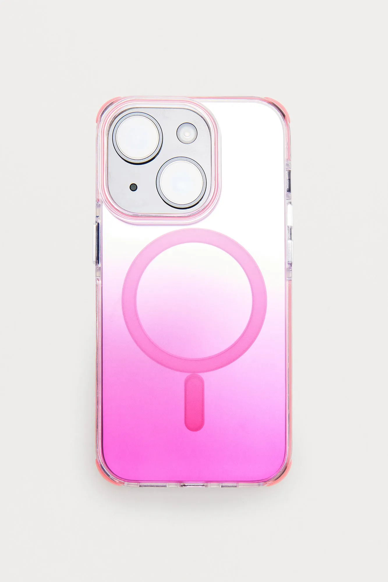Alanna iPhone 14 Case With Magnet Ring - Pink