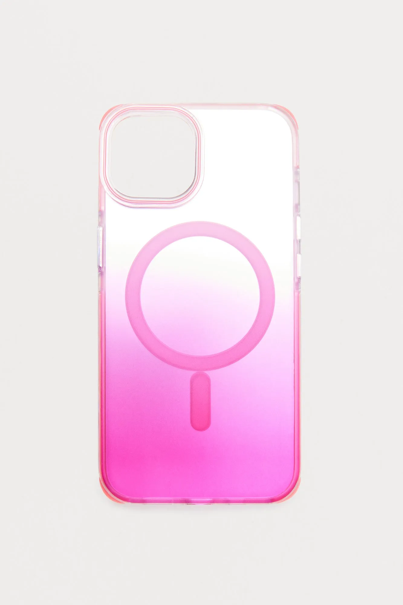 Alanna iPhone 14 Pro Case With Magnet Ring - Pink