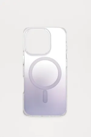 Alanna iPhone 16 Pro Case With Magnet Ring - Grey/Smoke