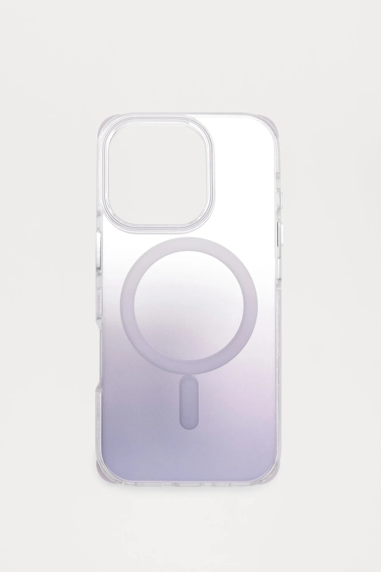 Alanna iPhone 16 Pro Case With Magnet Ring - Grey/Smoke