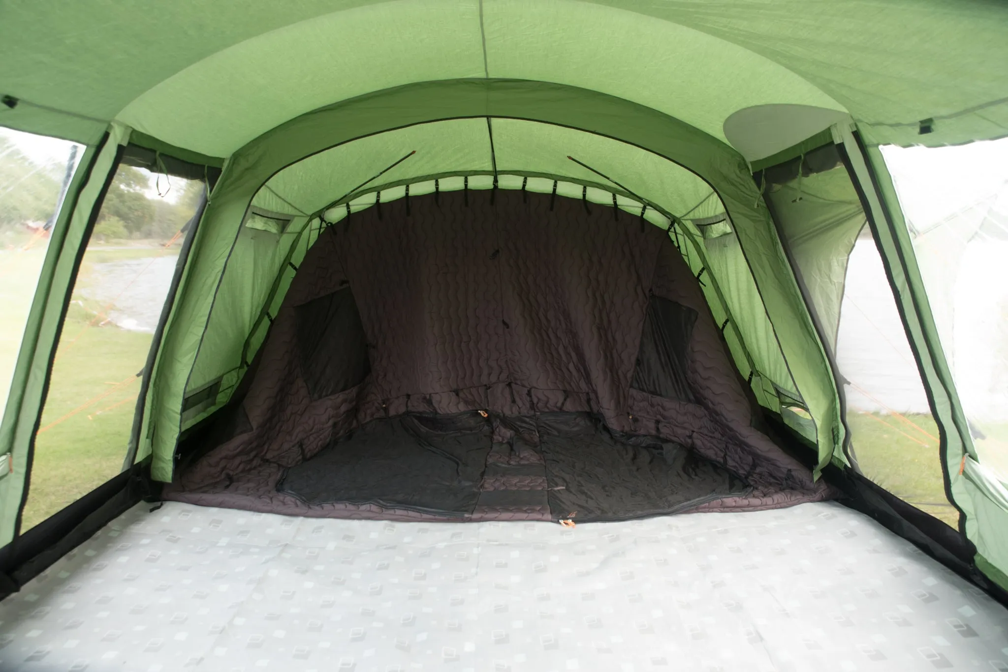Crua Loj 6 Person Tent with 2 Insulated Rooms and Extendable Porch