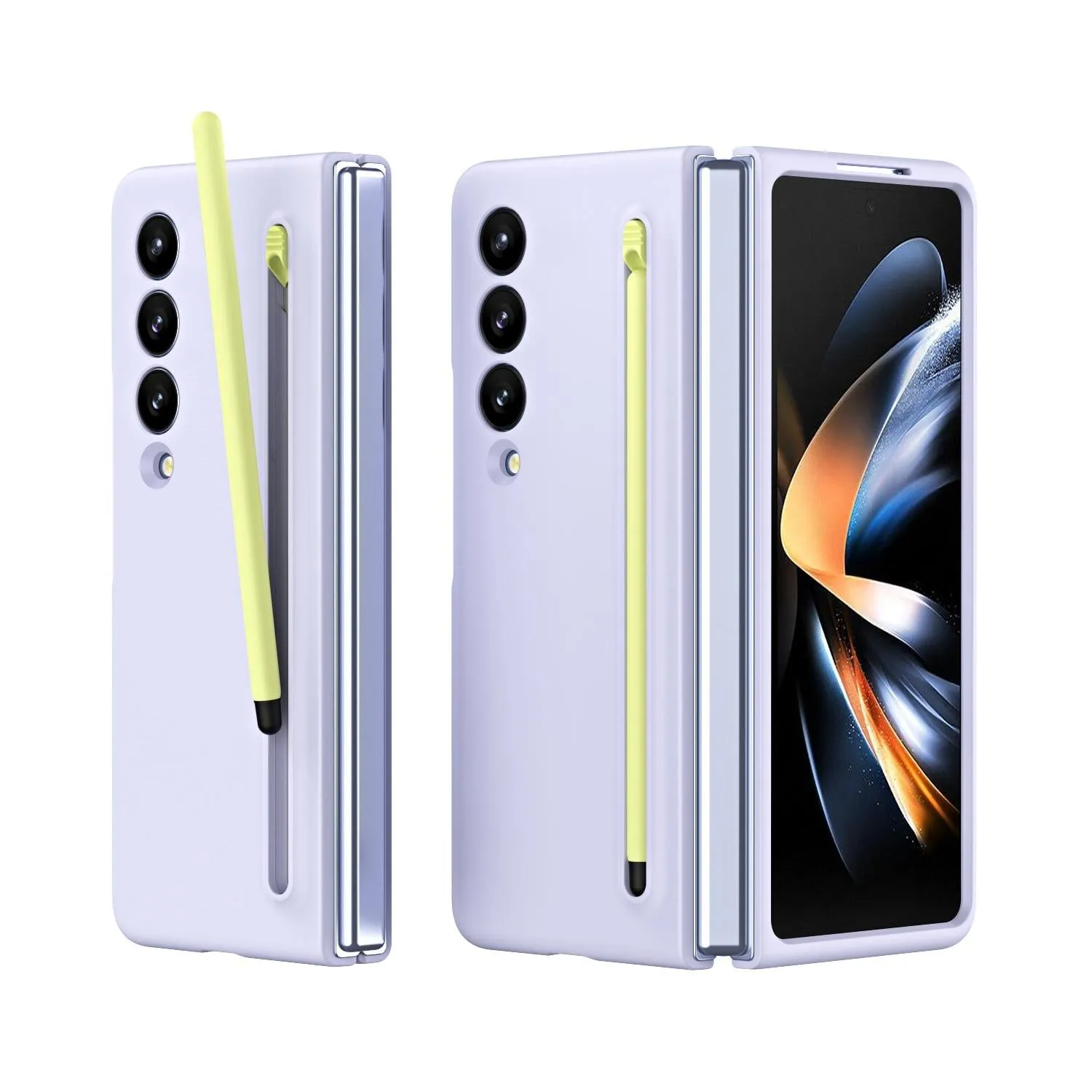 Enhanced Shockproof Phone Case for Samsung Galaxy z Fold 4 - Pen Design