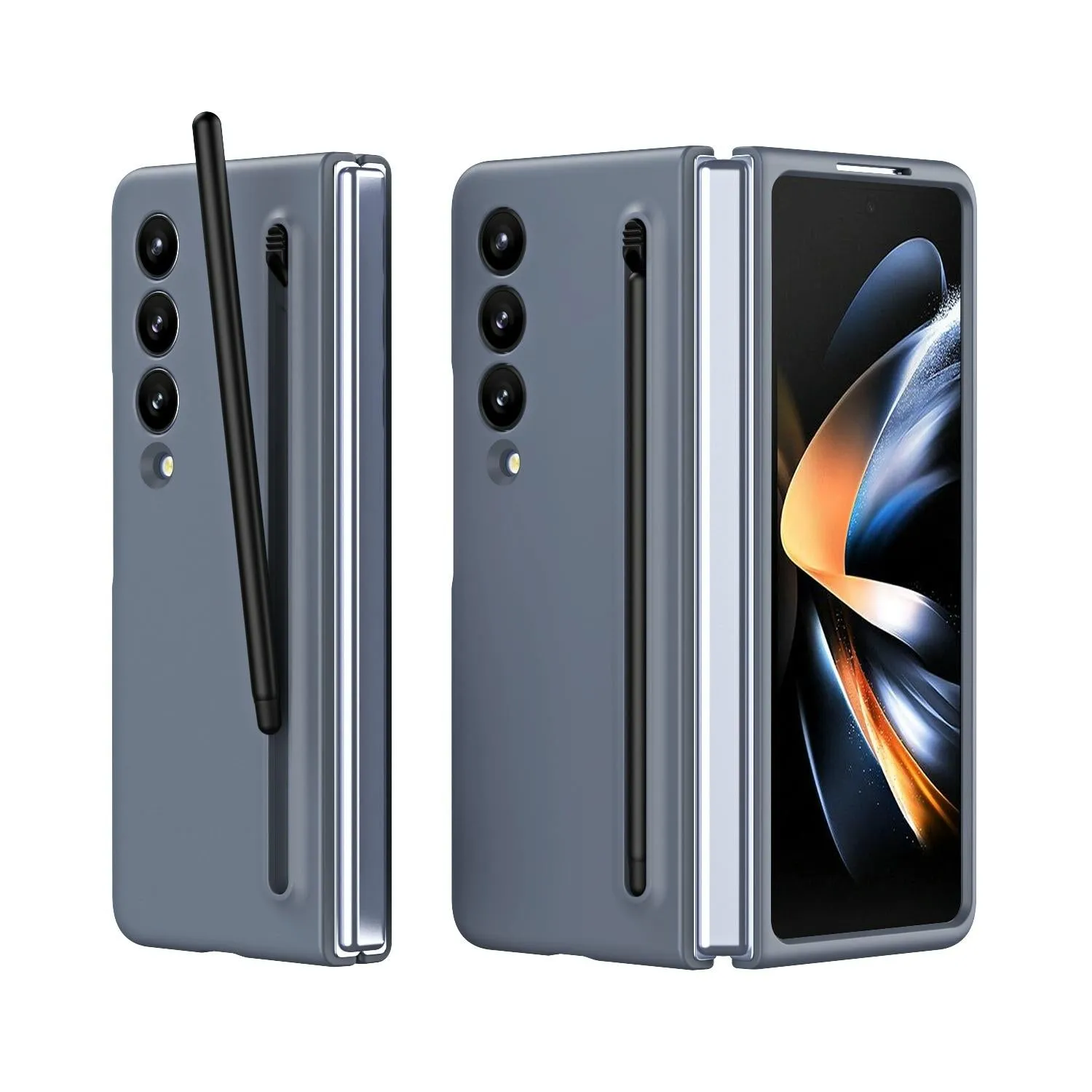 Enhanced Shockproof Phone Case for Samsung Galaxy z Fold 4 - Pen Design