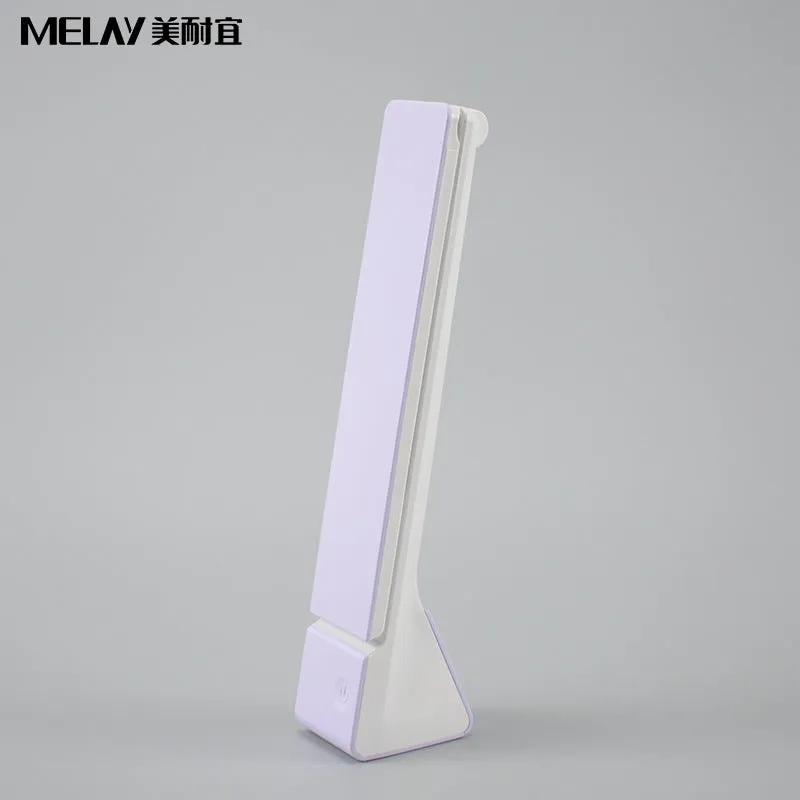 Factory wholesale USB rechargeable led lamp folding portable eye protection dormitory desk lamp reading desk lamp custom logo