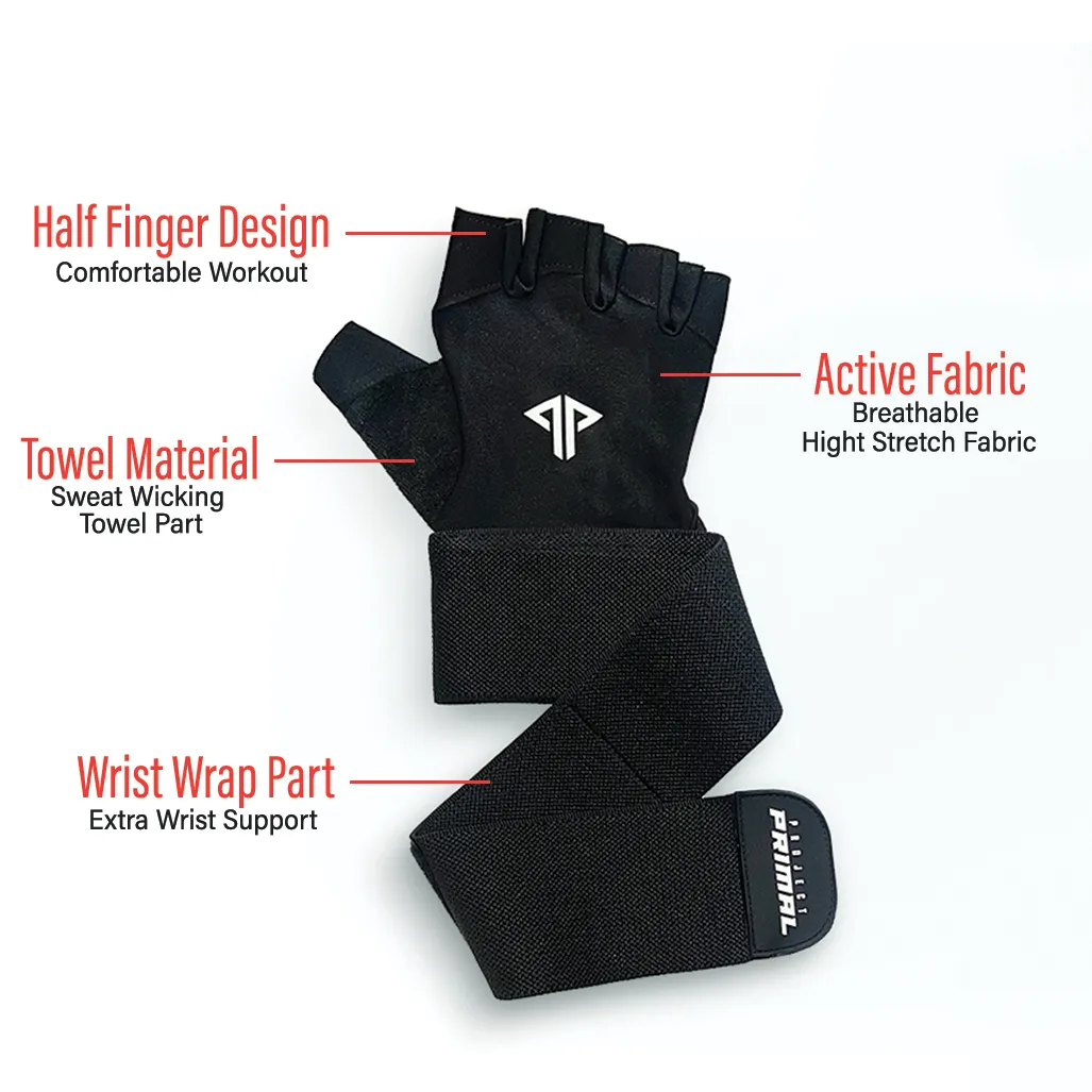 Gloves with Wrist Support