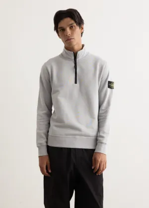 Organic Cotton Half Zip Sweatshirt