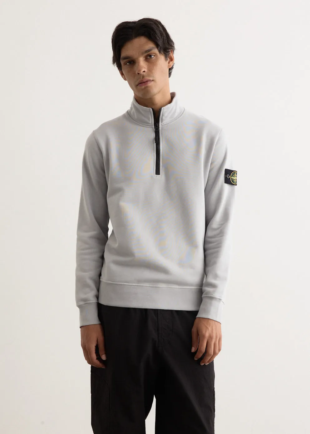 Organic Cotton Half Zip Sweatshirt