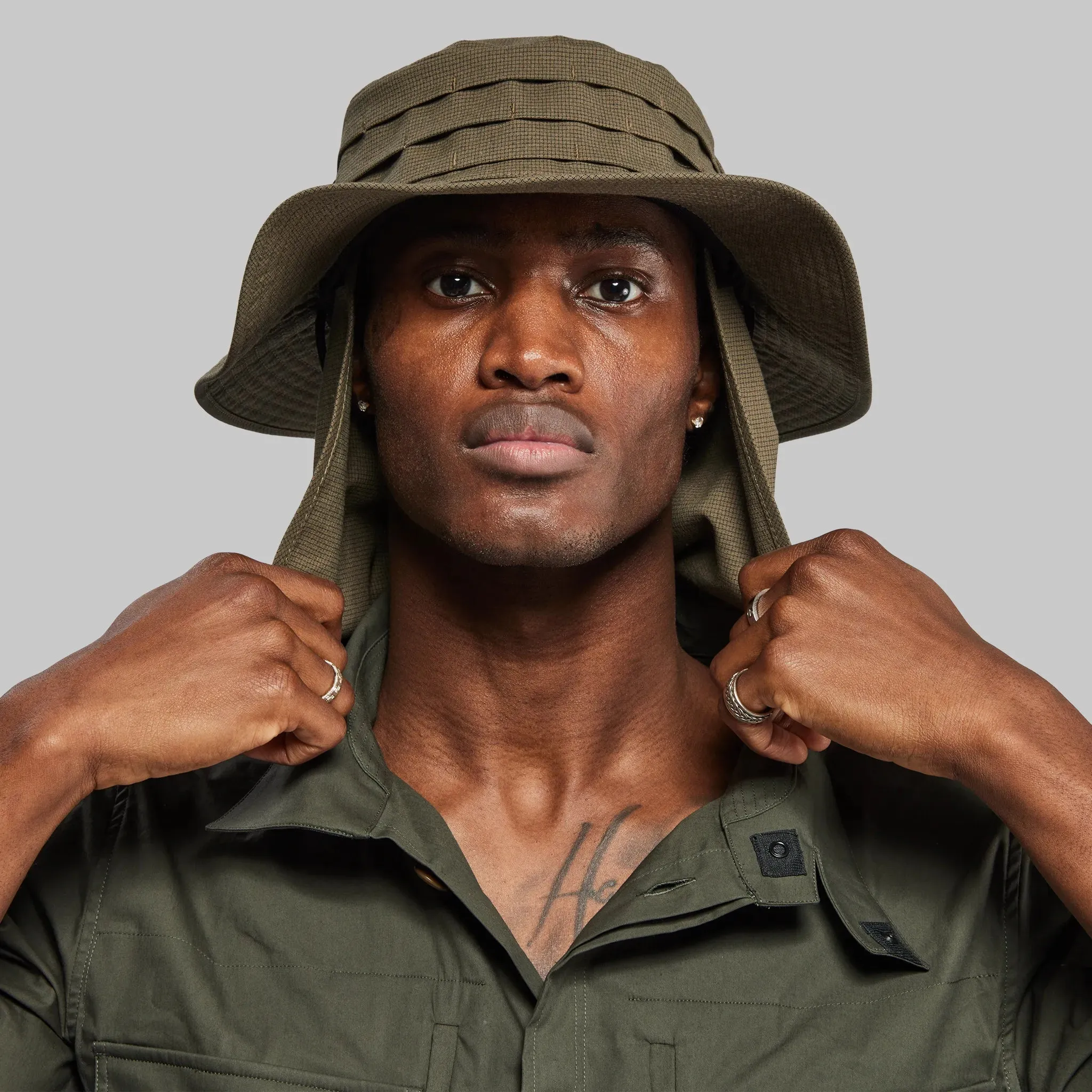 Planet Earth Hat. Green edition