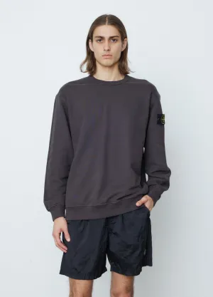 Relaxed Crew Badge Sweat With Neck Detail