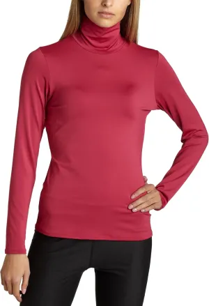 Snow Angel Women's Cybersilk T-Neck Top