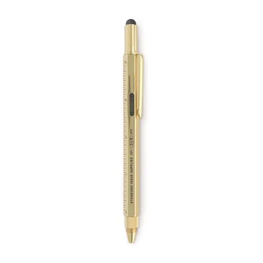 Standard Issue Multi Tool Pen (Gold)