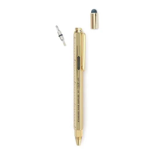 Standard Issue Multi Tool Pen (Gold)