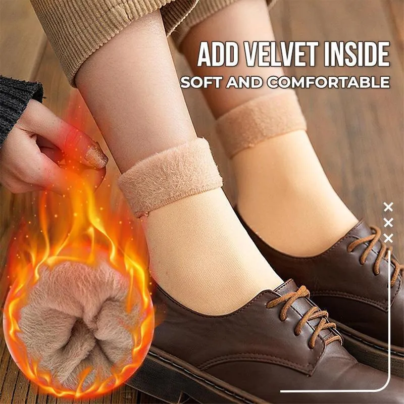 Warm Thick Cashmere Snow Socks