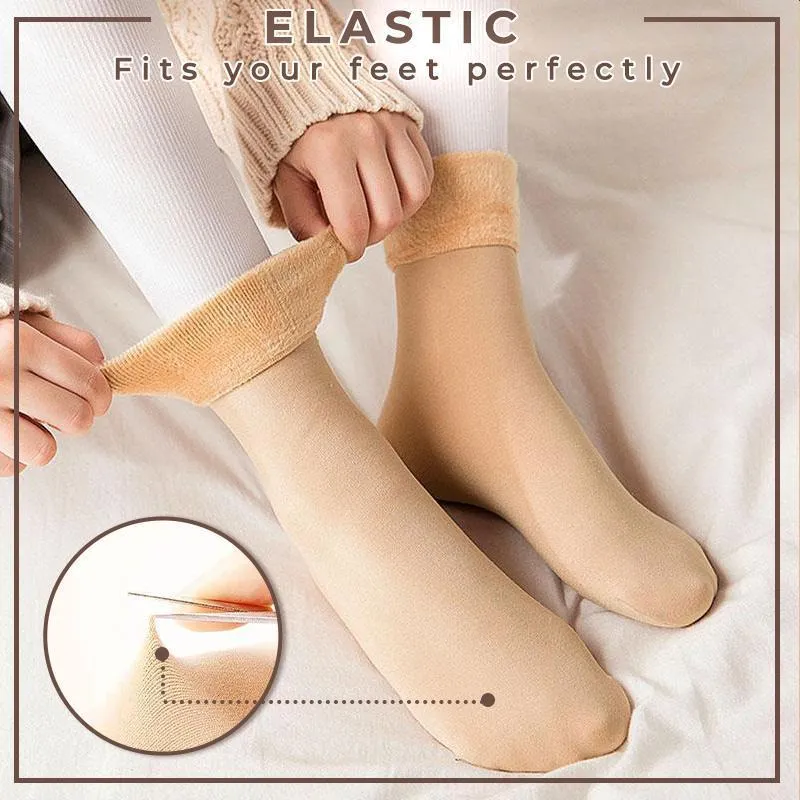 Warm Thick Cashmere Snow Socks
