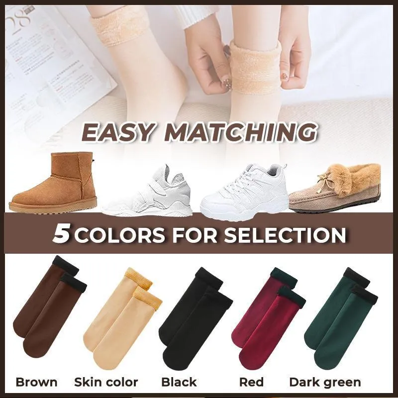 Warm Thick Cashmere Snow Socks