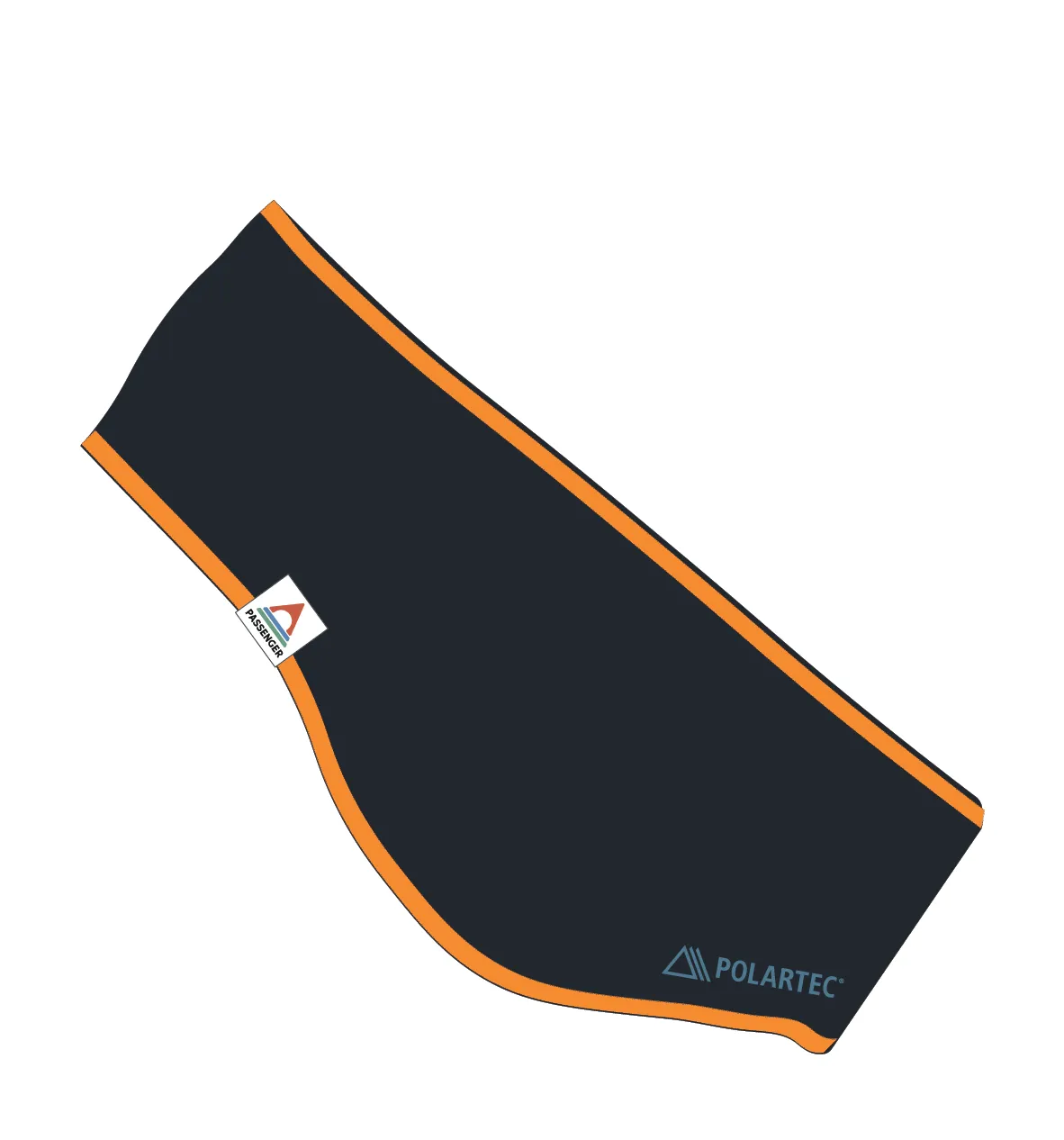 Wintergreen Recycled Polartec Thermal Headband - Black